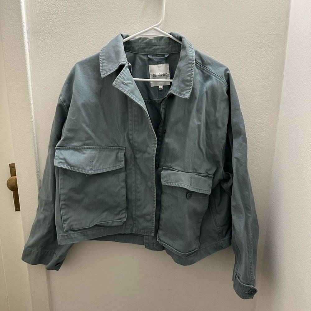 Madewell Cropped Chore Jacket L